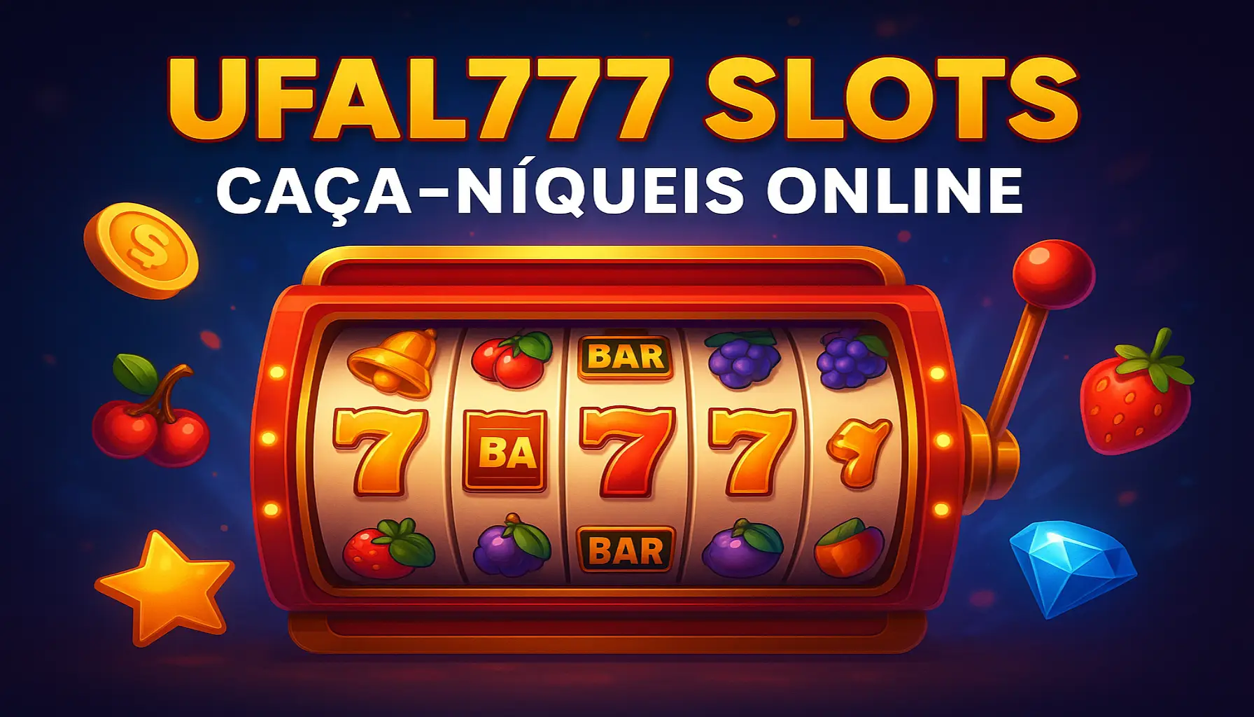 Explore o mundo das slot machines no UFAL777 Casino